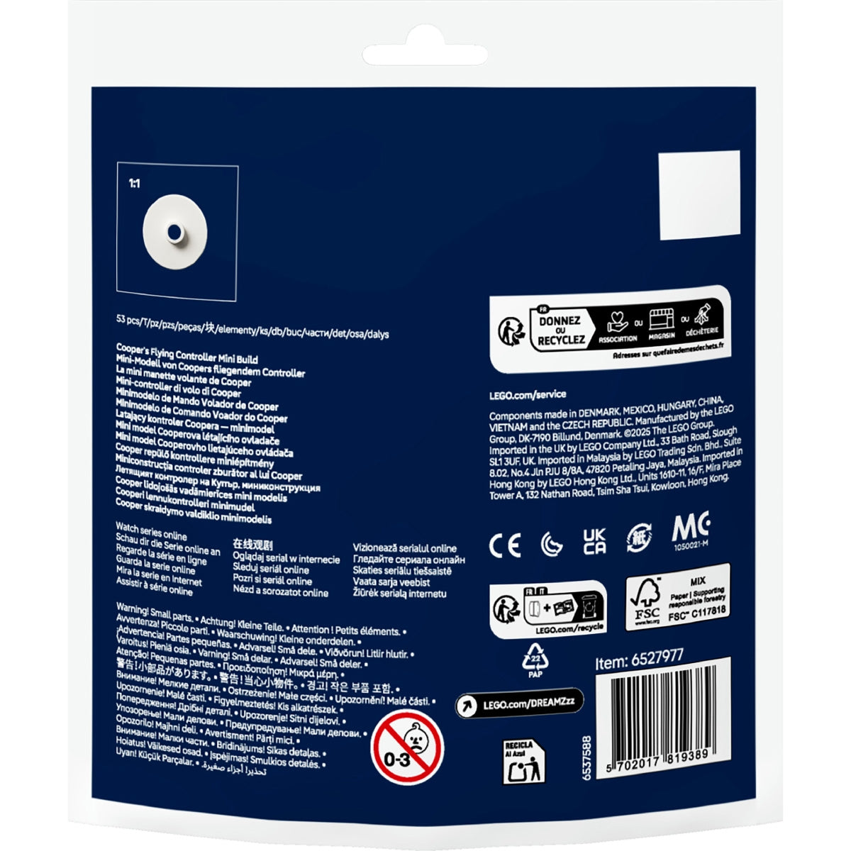 Lego 30698 Mini-controller di volo di Cooper Recruitment Bags