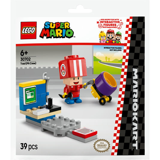 Lego Recruitment Bags Mario Kart: Toad (Pit Stop)