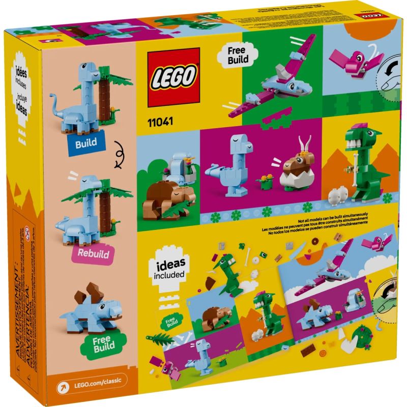 Lego 11041 Dinosauri creativi LEGO Classic