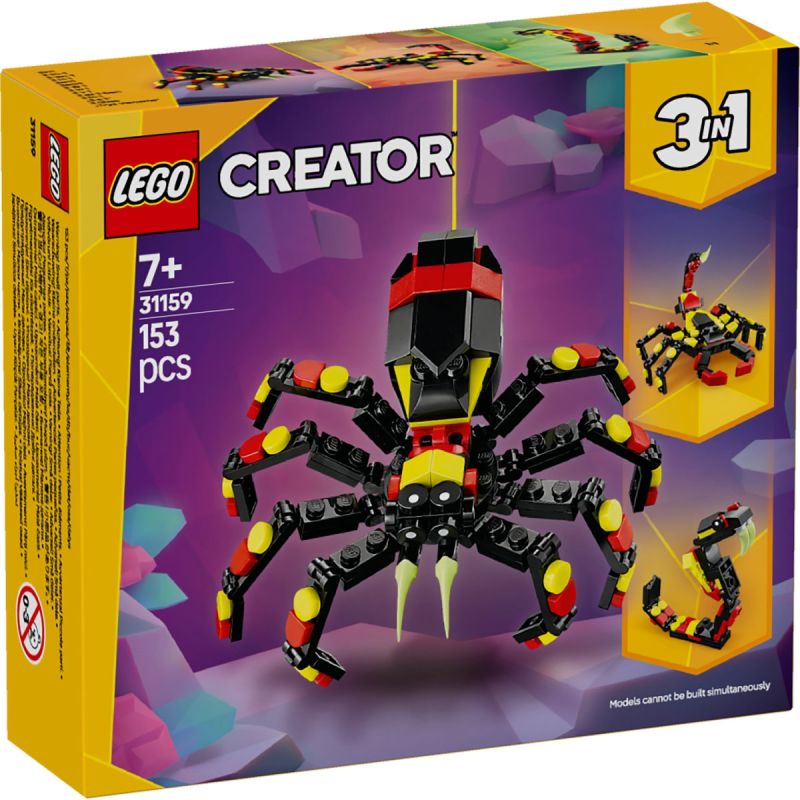 Lego 31159 Animali selvatici: ragno trasformista LEGO Creator