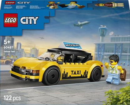 Lego 60487 Taxi Giallo