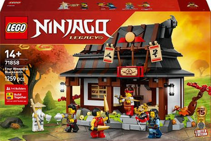 LEGO NINJAGO 71858. La bottega delle Quattro Armi