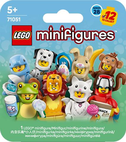 Lego 71051 Serie Animali 28 1 MINIFIGURES CASUALE