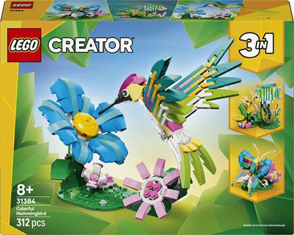 LEGO Creator (31384). Animali selvatici: colibrì variopinto