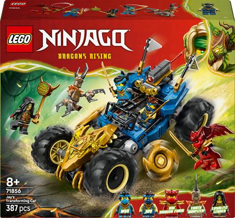 Lego 71856 Auto Mutaforma Di Jay