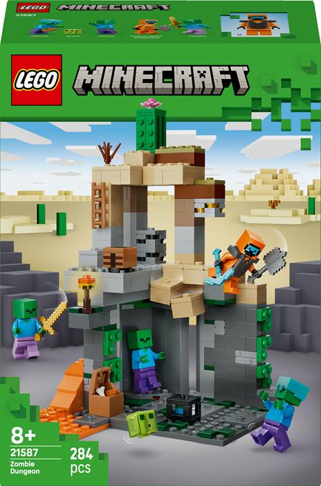 Lego 21587 Zombie Dungeon minecraft