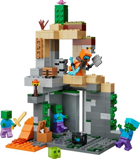 Lego 21587 Zombie Dungeon minecraft