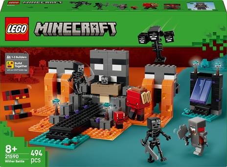 LEGO Minecraft (21590). Battaglia contro il Wither