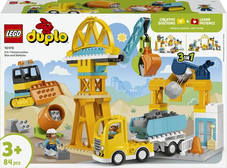 Lego 10476 Cantiere E Veicoli 3 In 1
