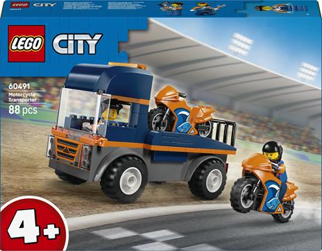 Lego 60491 Trasportatore Di Moto 4+