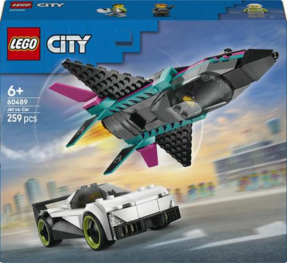 LEGO City Great Vehicles (60489). Jet contro Auto sportiva