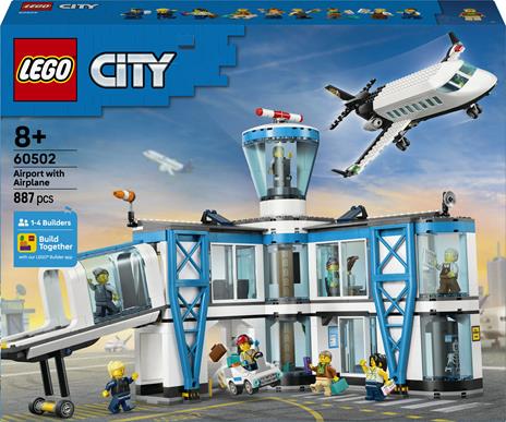 Lego 60502 Aeroporto Con Aereo