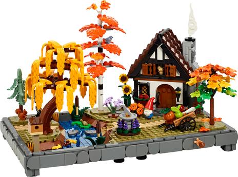 lego 11372 icons giardino autunnale