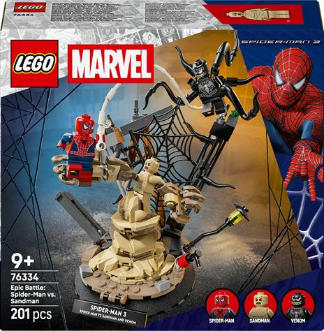LEGO Super Heroes Marvel (76334). Battaglia epica: Spider-Man vs. Sandman