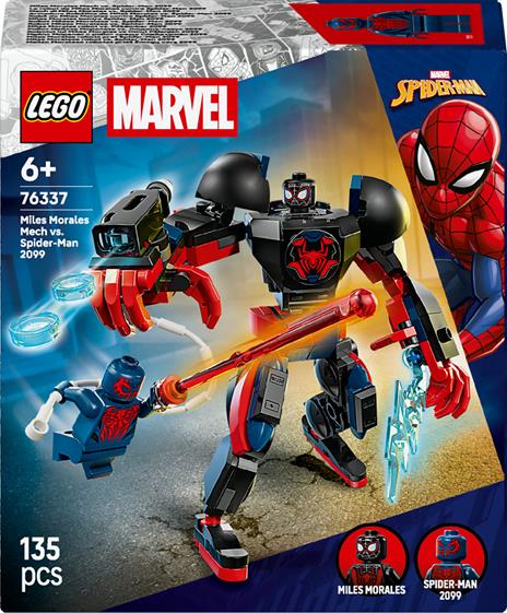 LEGO Super Heroes Marvel (76337). Mech di Miles Morales vs. Spider-Man 2099