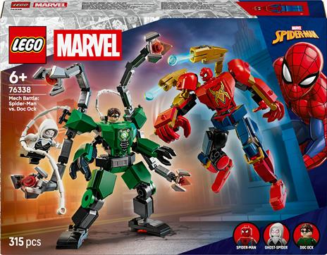 LEGO Super Heroes Marvel (76338). Battaglia mech: Spider-Man vs. Doc Ock