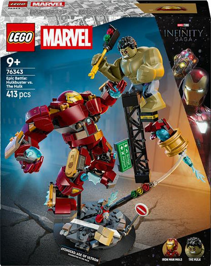 LEGO Super Heroes Marvel 76343. Battaglia epica: Hulkbuster vs. The Hulk