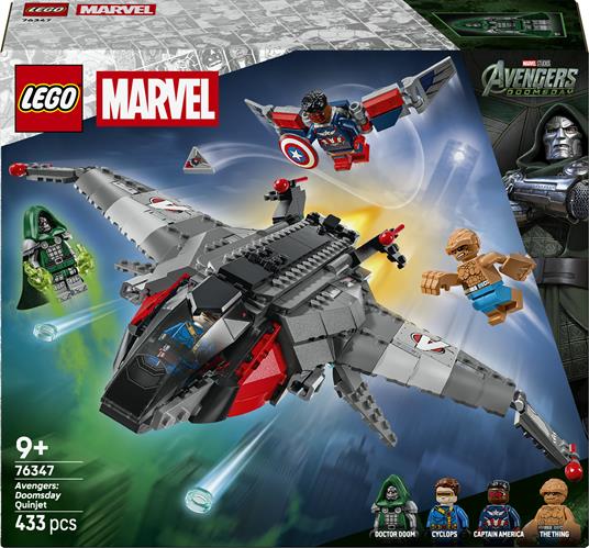LEGO 76347 Avengers: Doomsday Quinjet