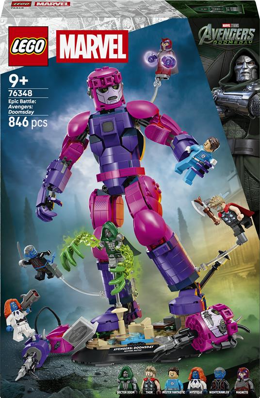 LEGO 76348 Battaglia epica Avengers: Doomsday