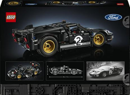 LEGO Technic (42223). Auto da corsa Ford GT40 MKII 1966 18+