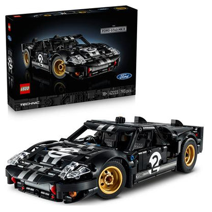 LEGO Technic (42223). Auto da corsa Ford GT40 MKII 1966 18+