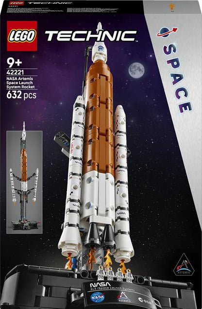 Lego 42221 Sistema Di Lancio Spaziale razzo NASA Artemis