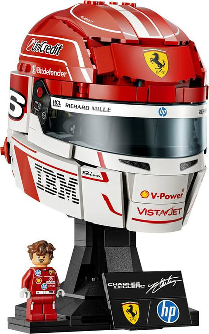 LEGO (43014). Casco di Charles Leclerc Scuderia Ferrari HP
