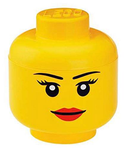 LEGO Storage Head L Girl – Contenitore Testa Grande