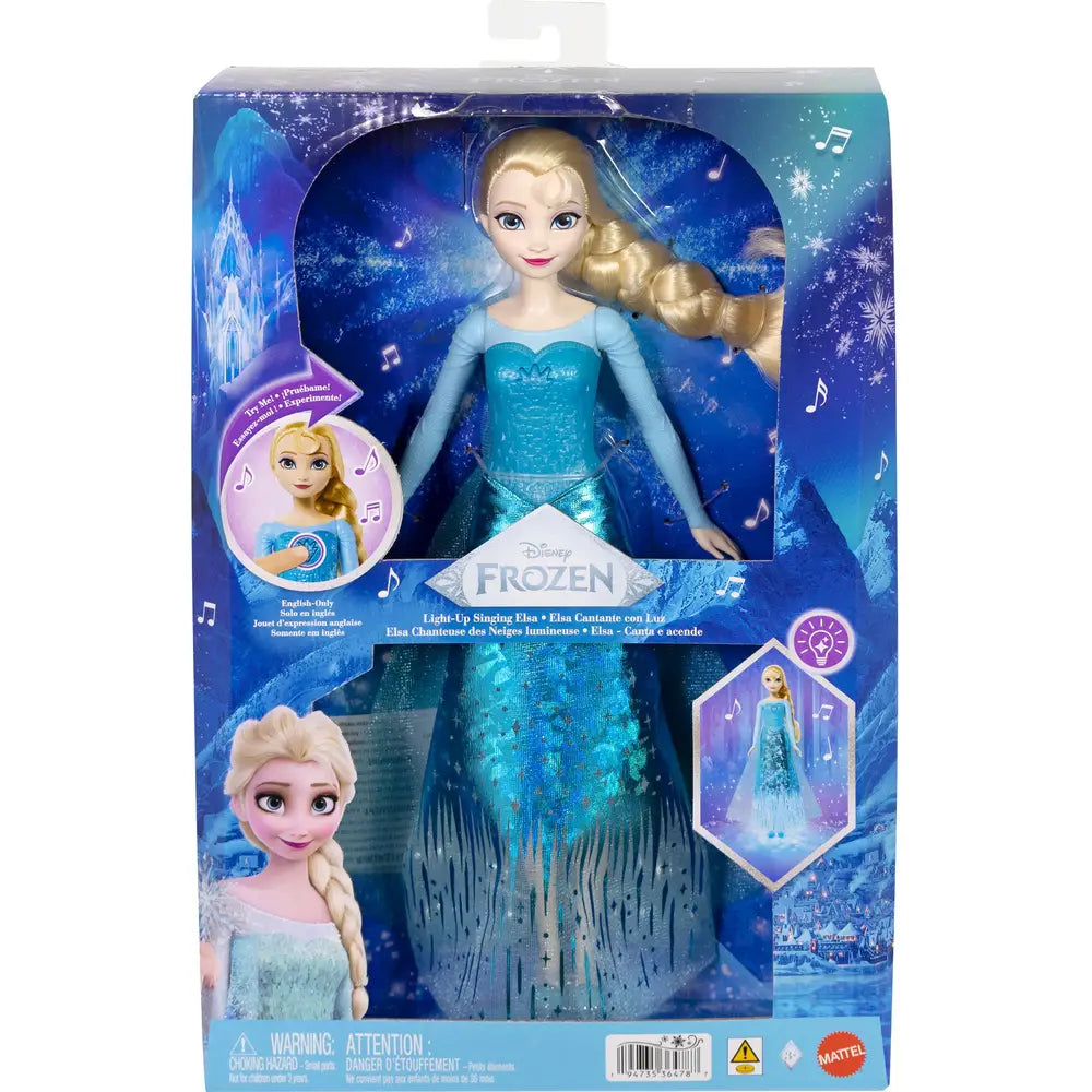 Disney Frozen Elsa All’Alba Sorgerò – Bambola con luci e musica JNB95
