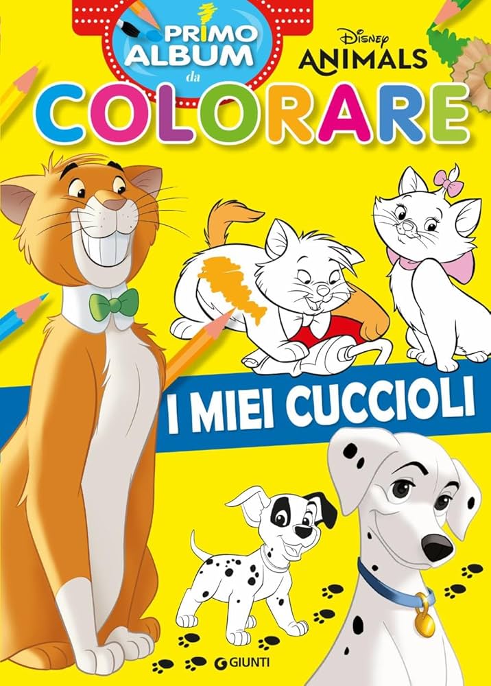 Walt Disney Cuccioli. Disney Animals. Disegna & Colora