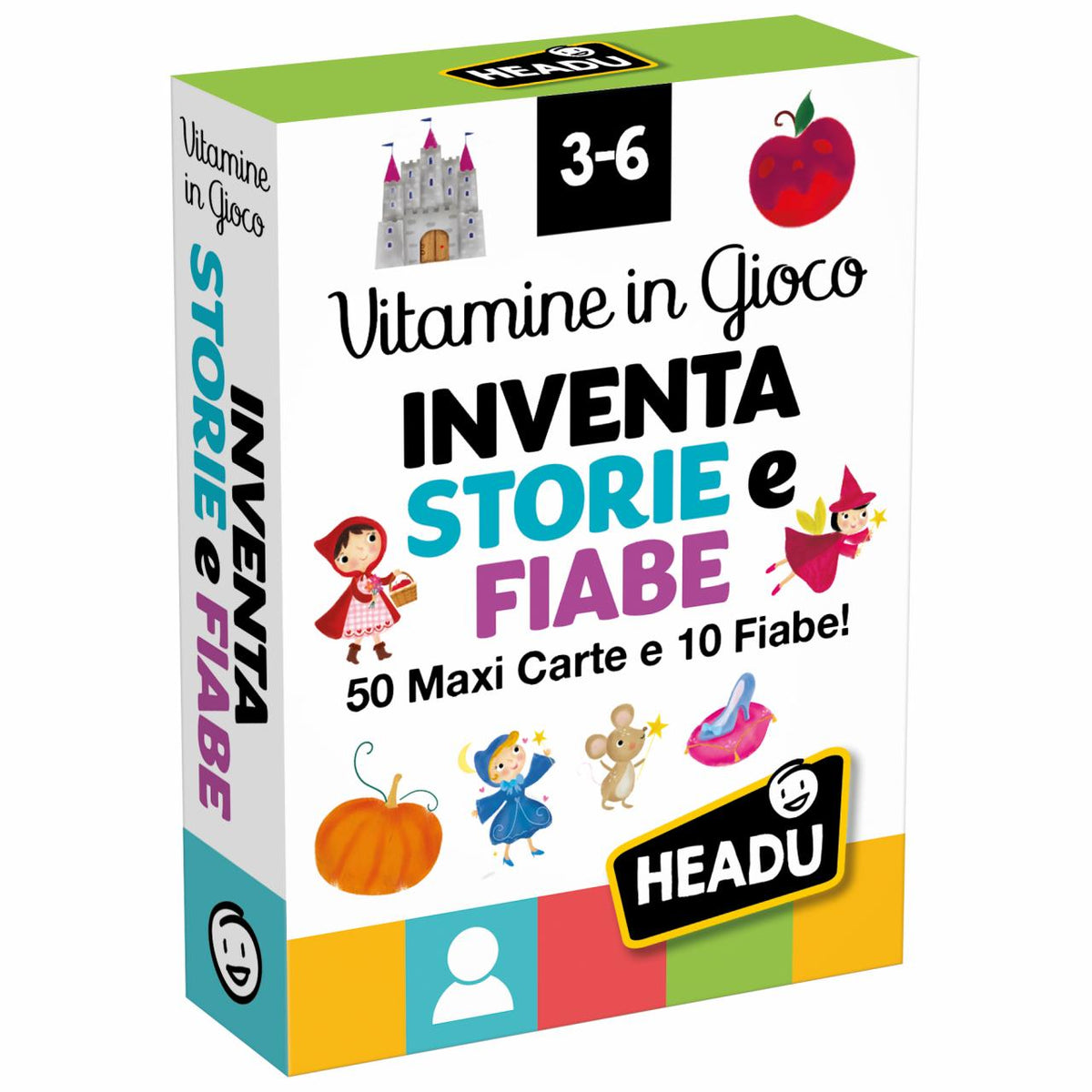 Carte Vitamine Gioco Inventa Storie e Fiabe - HEADU