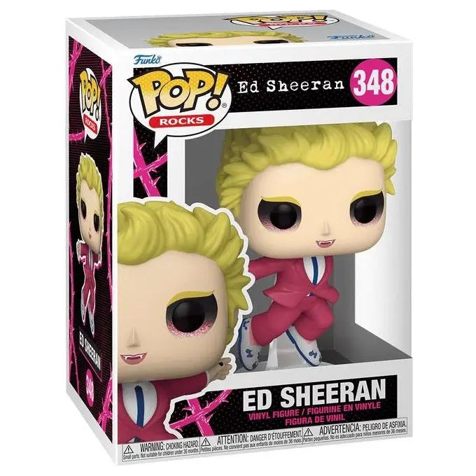 Funko Pop Rocks Ed Sheeran 348