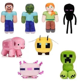 PTS Minecraft Peluche 20cm Assortimento