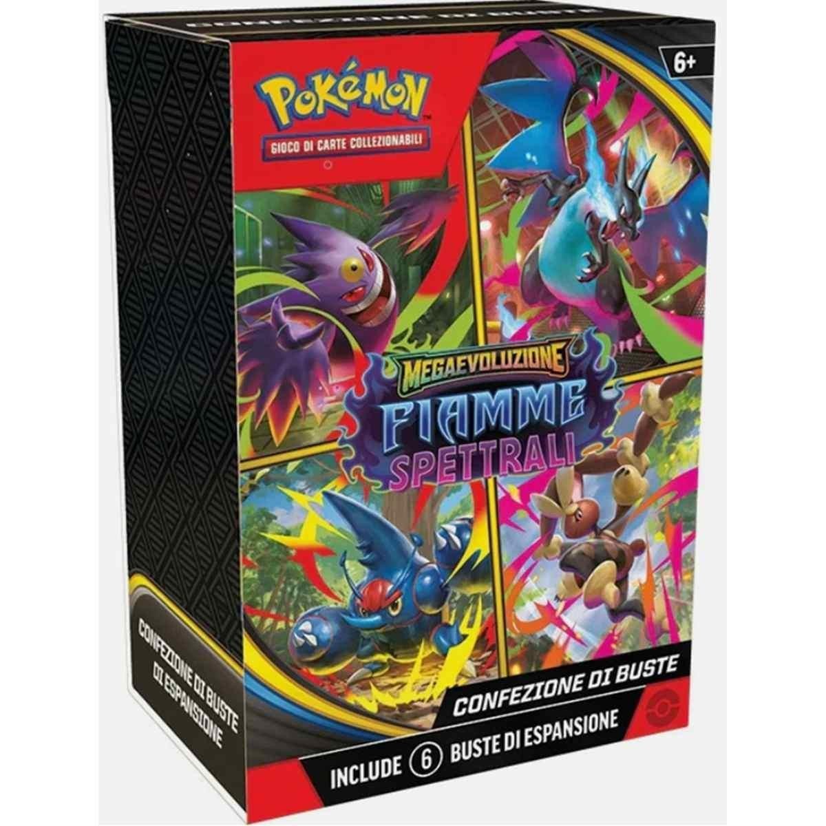 Pokemon Company Ghost Flames Bundle 6 Buste Italiano