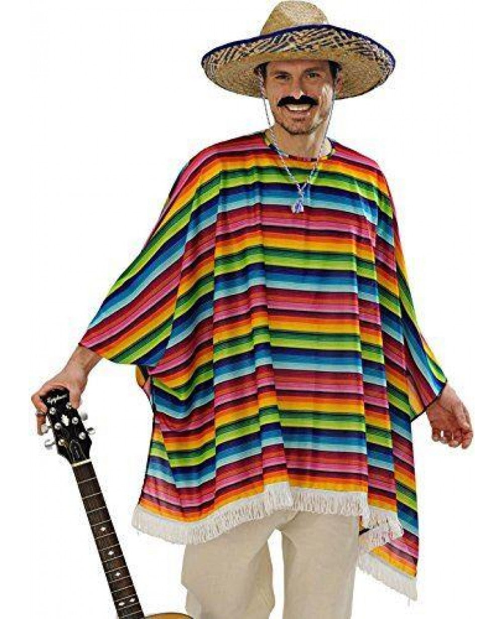 MESSICANO (poncho, sombrero)
