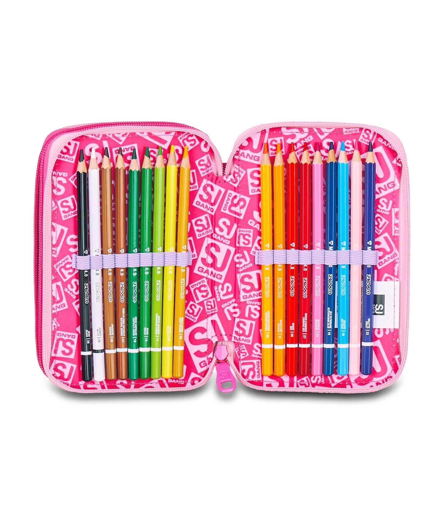 Seven Astuccio 3 Zip SJ Gang Flyunicorn Girl