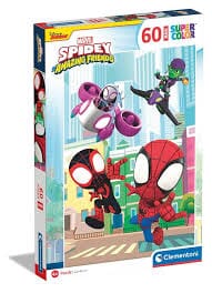 60 Pezzi Maxi Spidey & Friends CLEMENTONI 