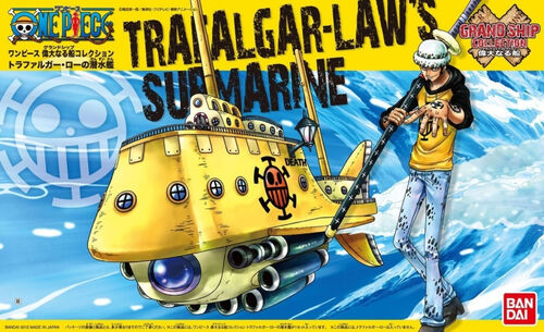 One Piece Maquette Grand Ship Collection Trafalgar Law's Submarine 15cm