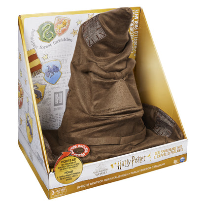 Spin Master Wizarding World Cappello Parlante Harry Potter Marrone