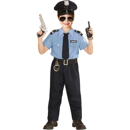 Widmann - Costume Da Poliziotto Da Bambino Tg. (116 Cm - 4/5 Anni)