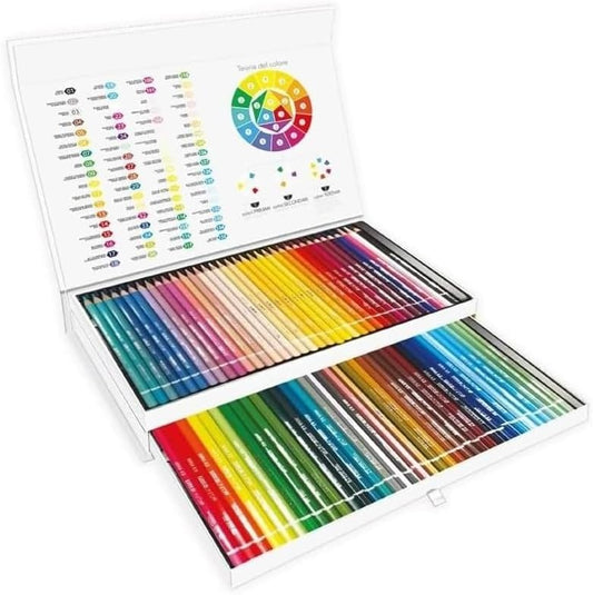 Tinta Unita Confezione vaigietta 72 Pastelli Xl Colorati Mina 4 Mm. 570