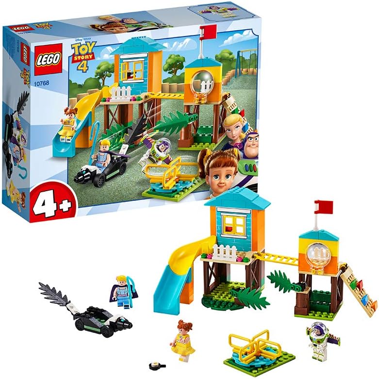 LEGO Juniors 10768 - Avventura al Parco Giochi di Buzz e Bo Peep
