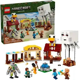 LEGO Minecraft 21596 Attacco al Villaggio dell'Evocatore 607 Pezzi