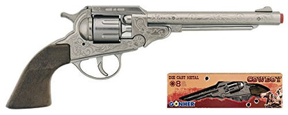 Shumee Pistola Super Cowboy 8 Colpi Argento