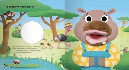 Dami Editore - Hippo Ha Sempre Fame. Libro Puppet Colori