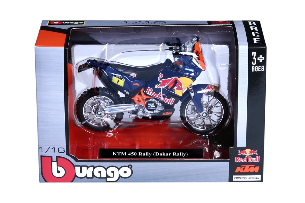 Bburago Moto KTM Red Bull 1:18