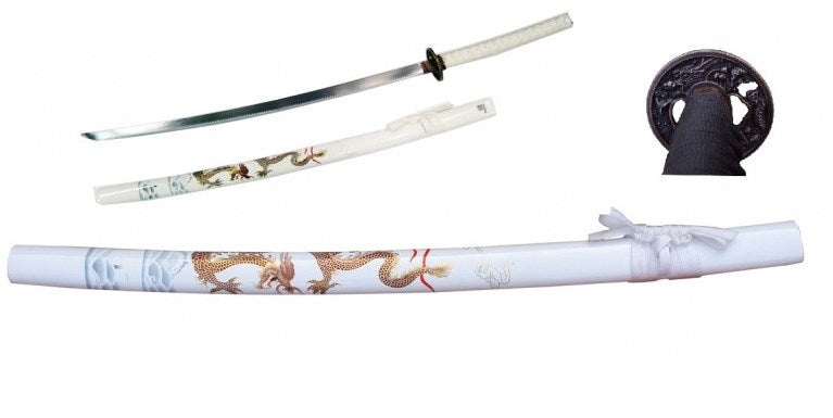 Katana Drago di Lijiang Bianca 107 cm