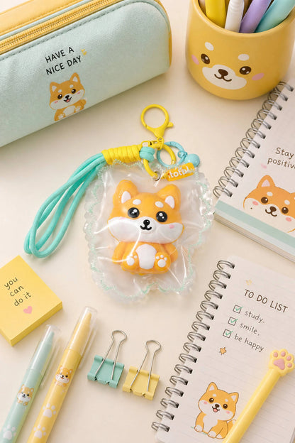 Itotal Portachiavi JellyPop Shiba Giocattolo