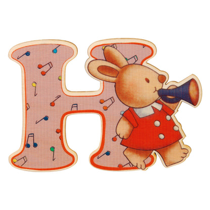 Lettera H In Legno Per Giocattoli E Giochi