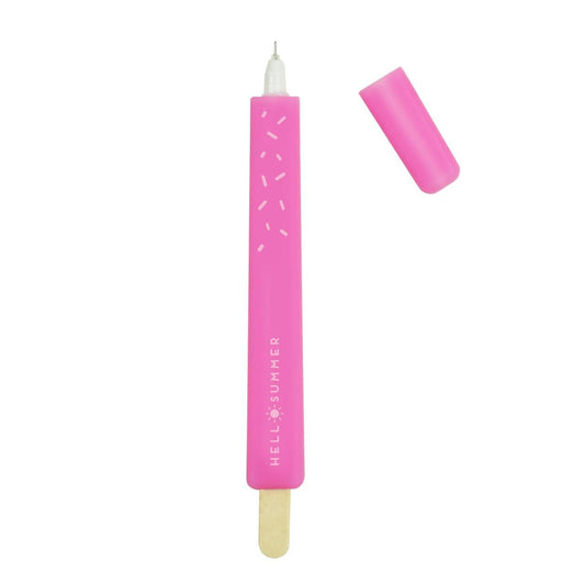 Legami Penna Gel Rosa Hello Summer - Inchiostro Nero